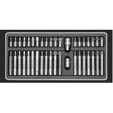 Yato Bit Készlet 40db-os (Imbusz-Torx-Spline)